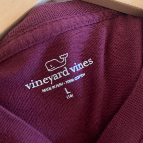 Vineyard Vines Boys' Football Whale Long-Sleeve Pocket Tee - Picture 7 of 8